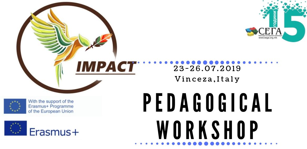 Аnnouncement for Training of Trainers: Pedagogical Workshop in Vicenza Italy