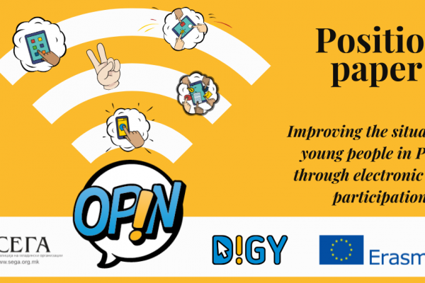 Position Paper - Improving the Situation of Young People in Prilep through Electronic Youth Participation